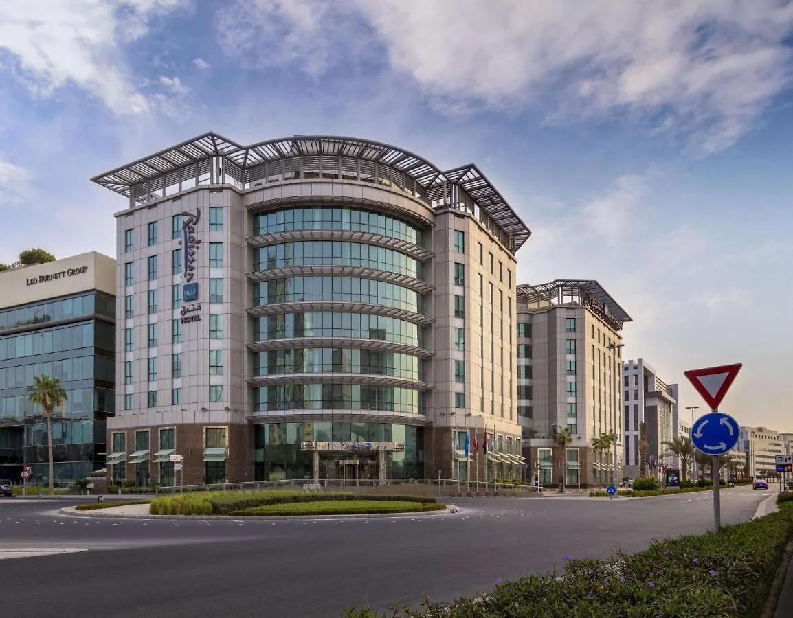 Radisson Blu Hotel, Dubai Media City location